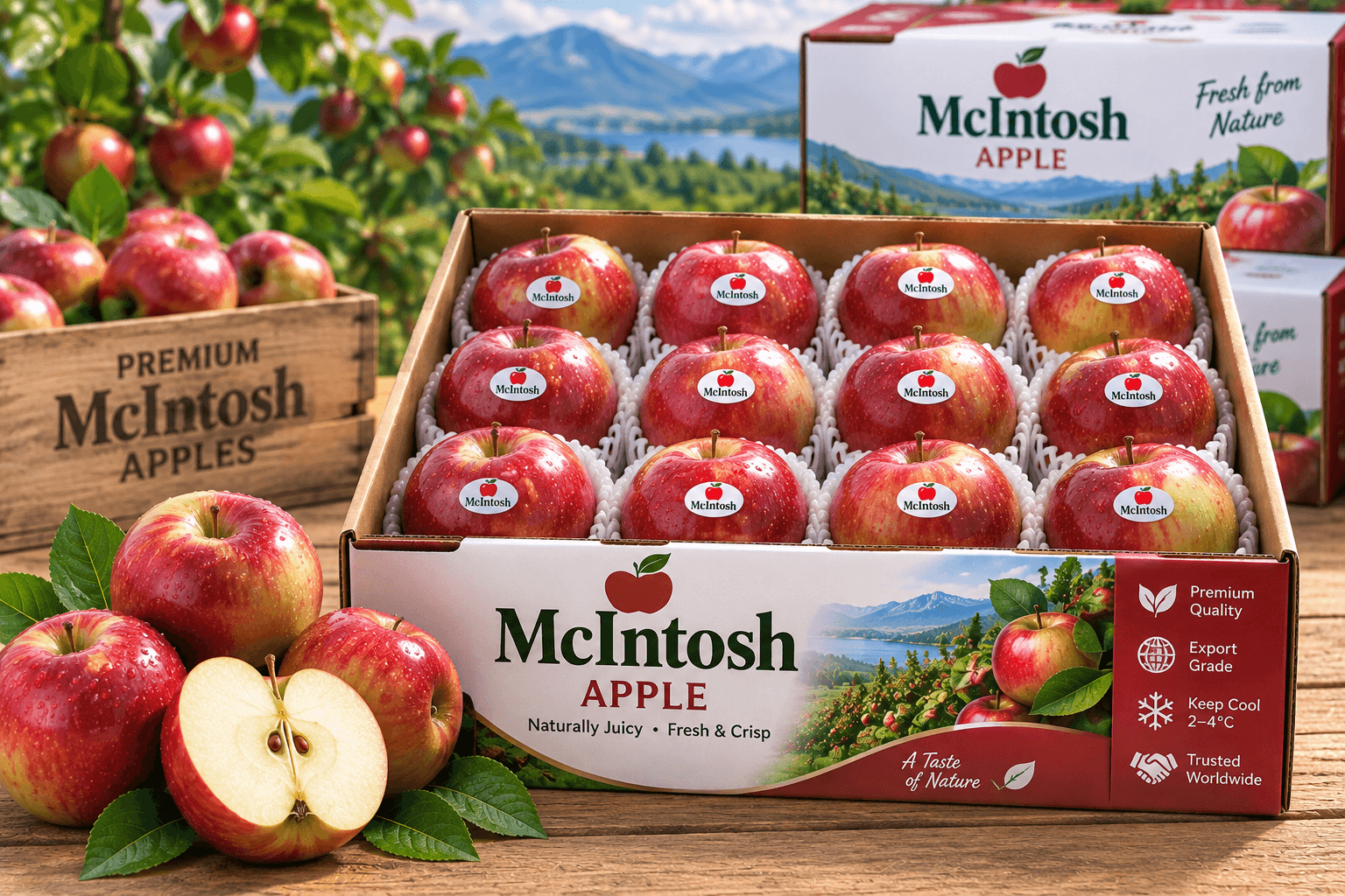 Premium McIntosh Apple
