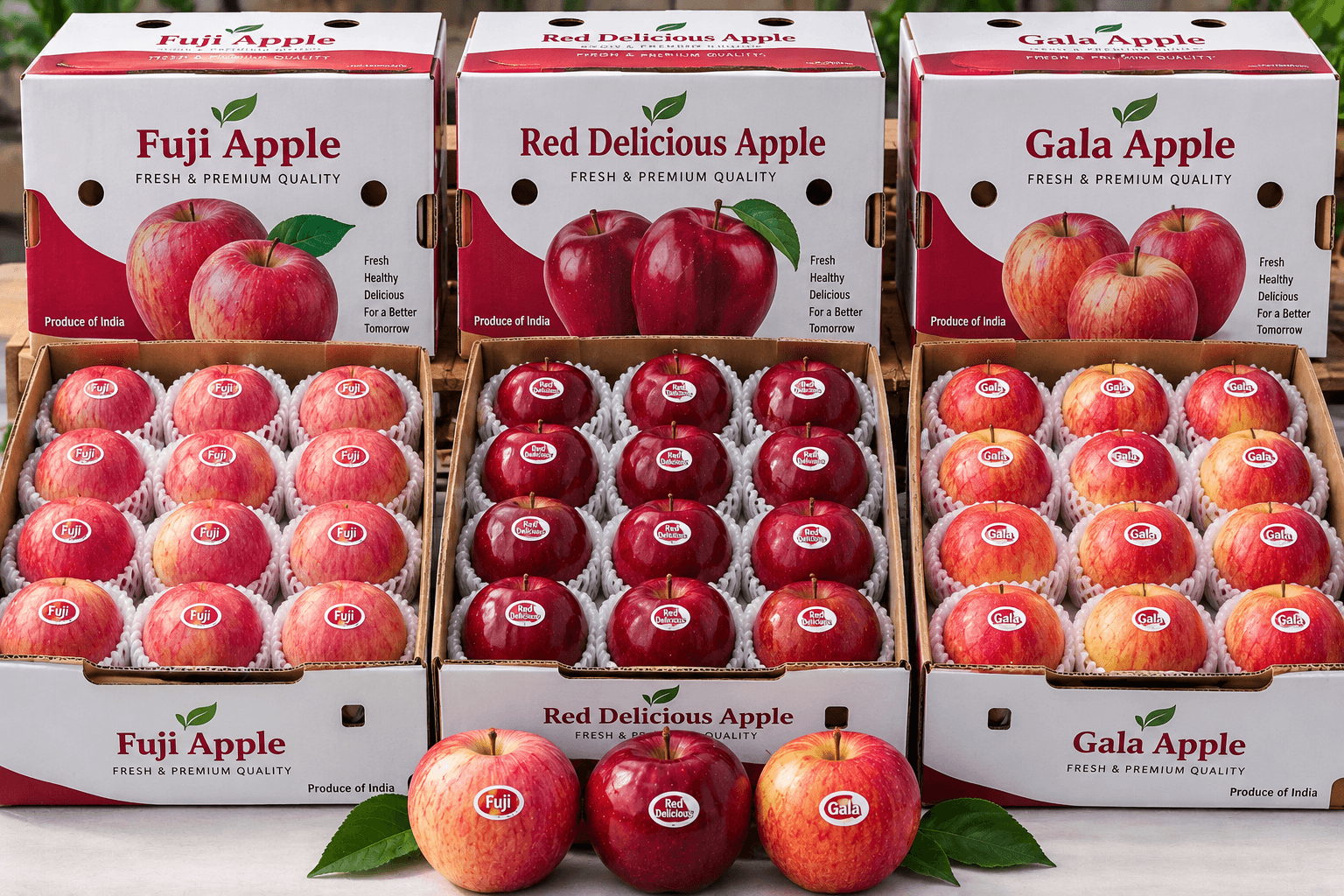 Fuji / Red Delicious / Gala Apple