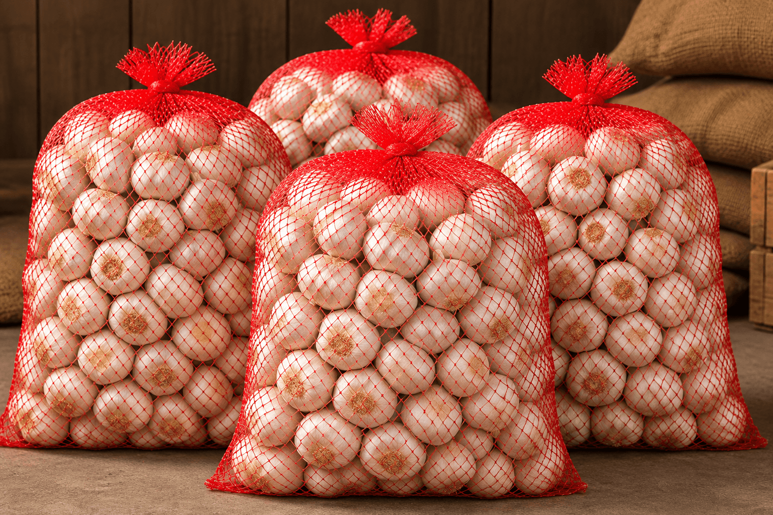 Pure White Garlic